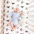 FIGEPO 4 Pack Pack (Pack Mallard Duck Baby N Play Sheets Neutral Unisex Breathable Fitted Nursery Sheets for Baby Girl