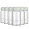 COMI Wide Neck Glass Breastmilk Collection n Storage Bottle, 6oz with Screw