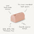 mushie Bath Spout Cover | Soft Silicone Bathtub Faucet Safety Guard for Kids | Universal Fit (Dried Thyme)