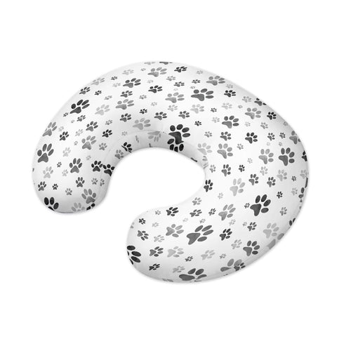 Eheartsgir Dog Paws Newborn Nursing Pillow Case Skin-Friendly Fabric Baby Nursing Cover for Bottle and Breastfeeding