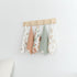 Set, 100% Set 5 Crane Baby Wash Cloth Cotton, of Baby Washcloths, Pink Floral Theme, Newborn Muslin Washcloths, Newborn