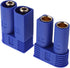 Hobbypark 5 Pairs EC5 Banana Plug Connectors - Female Male 5.0mm Gold Bullet Connector for RC Devices