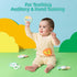 Cozy Set 6-in-1 auby Bunny Newborn Gift - Baby Soothing Essentials with Teethers, Plush Blanket & Hanging Toys