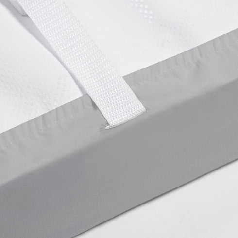 PHF Baby Changing Pad Covers, 2 Pack Ultra Soft Microfiber Sheets for Boys Girls, Grey & Grey