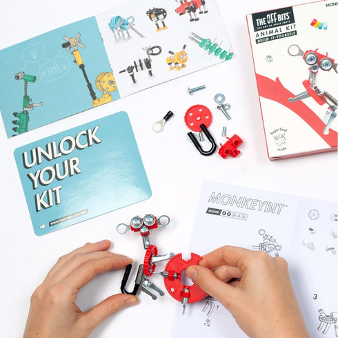 Community The OFFBITS Offbits Animal Kit - Pingubit, Penguin Model Size Kit with Super Tool + Online Unlocking Code