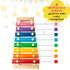 MCPINKY Xylophone for Kids, Educational Musical Toy with Child Safe Mallets for Toddlers 1-3