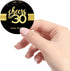 Sumerk 48 PCS Cheers to 30 Stickers - Large 2 INCHES Round Birthday Card Seals for 30th Parties