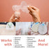 21mm28mm (1 BeauGen Breast Pump Flange Inserts Soft Stretchy Plastic Cushions for Pumping Comfort, Fits Flanges