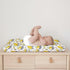 Construction Truck Excavator Tractor Trees Changing Pad Cover, Cute Fitted Baby Change Table Sheets for Boys Girls,