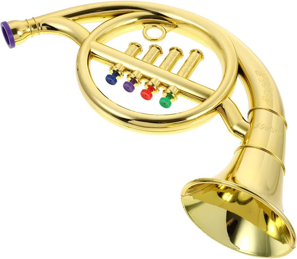 MILISTEN Kids Sensory Toys, Trumpet Toy and French Horn Props
