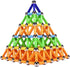 308Pcs Magnetic Building Sticks Blocks, Educational STEM Toys for Kids and Adults, 3D Construction Toy with Storage Bag