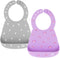 Bumkins First Feeding Set - Bowl, Lid, Spoon & Silicone Pocket Bib
