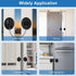 AOSITE Refrigerator Lock, Combination Black Combo Locks for Adults, 2 Pcs Child Safe
