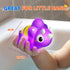 1-3, 2-4, 1 2 6 Packs Light Up Bath Toys for Kids Ages Dinosaurs Water-Activated Toys, Bathtub Toys for Toddlers Pool