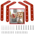 Anti Tip Furniture Anchors for Baby Pet Proofing,Furniture Wall Anchor Furniture Dresser Bookshelf Falling Prevention