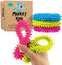 Impresa Monkey Noodle 3-Pack Spiky Sensory Rings, Fidget Bracelets & Tactile Fidget Toys for Kids & Adults