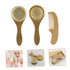 Set Totority Baby Hair Brush Woolen Brush for Toddlers Newborn Care Kit Easy to Use