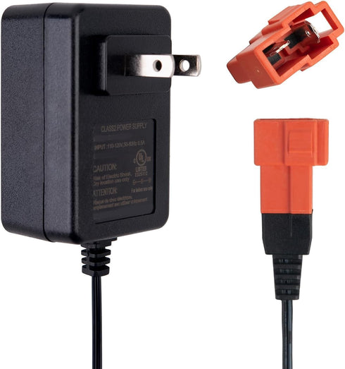 ARKABAKA 24V 24 Charger for Kids' Ride-On Cars - Volt Battery Charger for Kids Ride On Toys with Square Plug