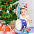 Set,8 Inch Strap,2 Kid Drum Wooden Drum Toys,Sensory Educational Musical Instrument Toy with Adjustable Drumsticks