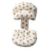 ZHENZQ Expectant Mother Comfort Pillow High Resiliences Ergonomic Pregnancy Pillows for Waist &