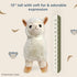 Bearington Alma Plush Stuffed Animal Llama - 10 inches
