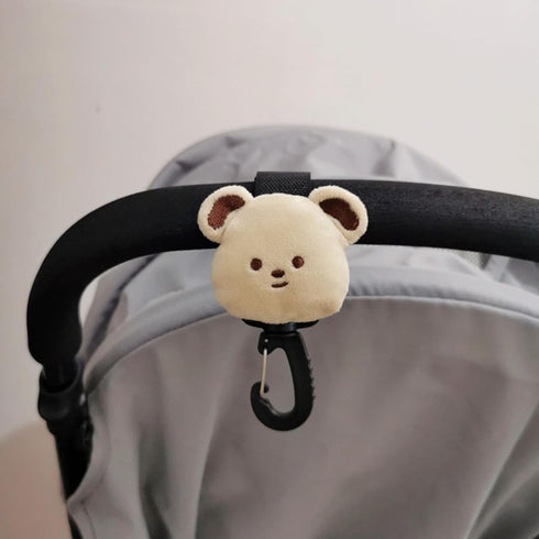 Xinsheinelry 360 Hooks Buggys Hook Clips and Degree Loop Pram Clip Accessory for Pushchair