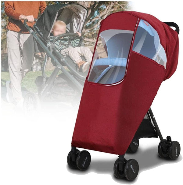 MMWMJWMB Universal Baby Stroller Rain Cover Waterproof, Travel Strollers Raincoat - Pushchairs Accessories