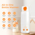 ACABEA 2-Minute 4-Level 12oz Portable Bottle Warmer for Travel, Fast Heating Precise Temperature Control Large Capacity