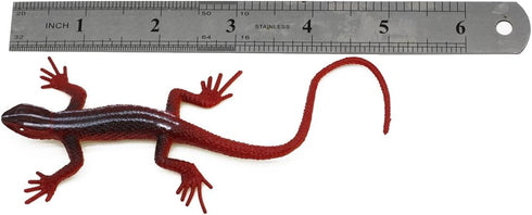Kvvdi 12pcs 5 Inch Colorful Fake Plastic Lizard Toys, Realistic Reptile Action Figures