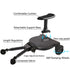 Leefngsun 55lbs Universal Stroller Board Buggy Board with Detachable Seat, Stroller Glider Board Suitable for Most