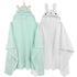 FUBANRAY 4-Pack 0-5 50 32In Baby Towels with Hood Toddler Bath Towel Baby Hooded Towels for Toddlers Years, Absorbent