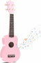 21 Inch Carbon Fibre Kids Toddler Child Children Acoustic Guitar Ukulele Musical