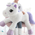 Giant Unicorn Stuffed Animal, Soft Large Plush Pillow Cushion (White, 43")