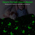 TEHALK 60"x80" Personalized Unicorn Blanket for Girls, Glow in The Dark, Fleece