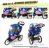 Manito Elegance Plus Stroller Weather Shield/Rain Cover, Blue