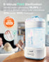 Bottle Sterilizer and Dryer, Compact Electric Steam Baby Bottle Sterilizer (Esterilizador de Biberones), Bottle
