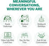 150 TALES Life Story Interview Kit, Conversation Cards, for Grandparents, Parents, Families, Adults, Game Night, Road