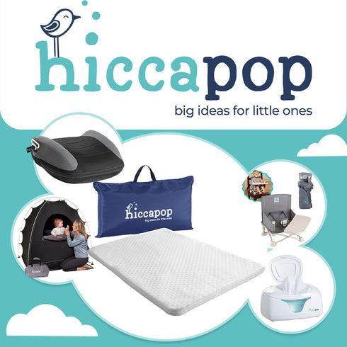 (38"x26"x1.25"), 1.25" Hiccapop Playard Mattress Pad Playpen Pad, Portable Crib Mattress with Carry Bag, Thick