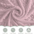 Summer 30x40 Boho Mermaids Floral Baby Blankets for Girl Beach Seashells Conch Tropical Flowers Soft Mink Dotted