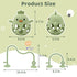 6 12 18 Baby High Chair Toys Teething Chew - Baby Suction Table Toys, Teething Silicone Teethers, Table, Food Grade