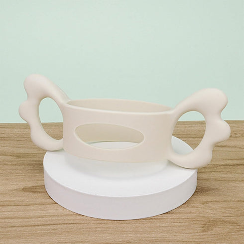 TNNOKL Food Grade Silicone Transitional Cup Handles for Milk Bottles Baby Feeding Bottle Trainer