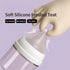AETUXU 9m+ 6 Count(Extra Silicone Replacement Nipple Compatible with Pigeon Baby Bottle,Fit for Pigeon Baby Bottle