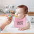 The Peanutshell Baby Girl Terry Bib Set of 8, 100% Cotton, Soft Absorbent Bibs for Newborn & Infant - Pink