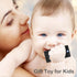 Baby Teether Cell Phone Toy, Soft Silicone Chew Toy with POP Pressable Key for Babies 0-12 Months