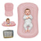PGONEEE Baby Lounger for Newborn, Bionic Design Baby Lounger, Soft Organic Cotton Breathable