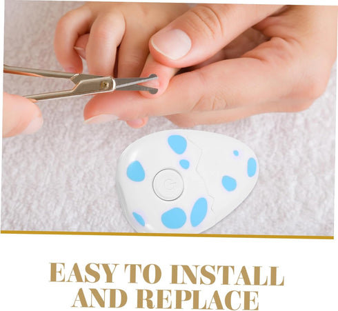 Trimmer VICASKY Baby Electric Nail Grinding Pads Safe Nail Care for Infants Cartoon Design Easy to Use and Lightweight