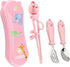 Toddler Stainless Steel Utensils Set - Kids Silverware with Spoons, Forks, Chopsticks, Portable Case