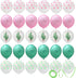 30PCS Cactus Party Balloons - Hawaiian Luau Tropical Birthday Decorations for Summer Theme Party