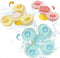 Suction Cup Toy for Baby - 3 Pcs Spinning Toy Early Education Bathtub Toy, Sea Animals Design with Suction Cups