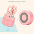 YHQCT 5Pcs Set Infant Nail Clippers Care Newborn Baby Healthcare Kits with Rabbit Storage Box Care Tools for Baby